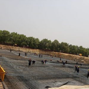 Foundation waterproofing at the National Assembly Complex Extension (3)